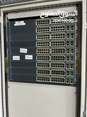  1 عده موديلات Cisco  POE 24port