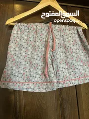  3 بجامة شورت قصير ناعمة
