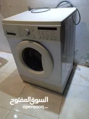  1 غساله فل اوتوماتيك 8كيلو استعمال بيت
