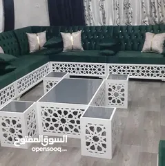  27 تفصيل و صيانة جميع انواع المجالس و الكورنرات و اطقم الكنب و الجلسات العربية و الخليجية