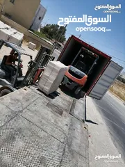  30 خدمة تأجير رافعات شوكية مع سائق او بدون خدمة تنزيل جميع انواع البضائع تحت اشراف كادر مخصص