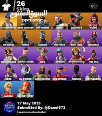  1 حساب فورتنايت سيزون 3