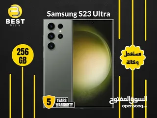  1 مستخدم بحالة الجديد اس 23 الترا // samsung s23 ultra 256G