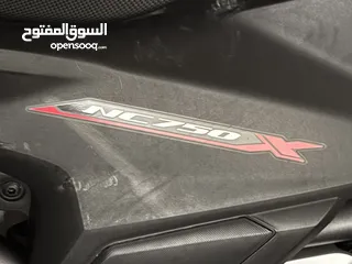  11 هوندا NC750X مميزة ونظيفة للبيع - نفس دراجة الأمن العام الجديدة