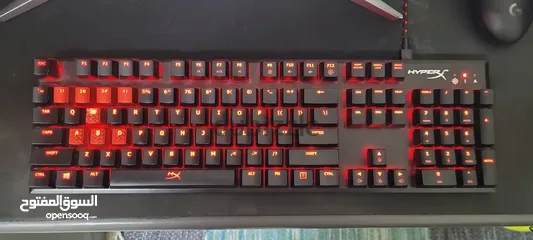  3 HyperX Alloy Mechanical Keyboard Cherry MX(blue) Gaming Keyboard