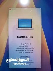  4 ماك بوك برو m2 2022 بحالة وكالة - macbook pro m2 2022