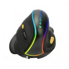  6 ماوس جيمنغ رهيب مضيئ رجب تصميم جديد   Elephant ELE M526  Mouse RGB Gaming Mouse
