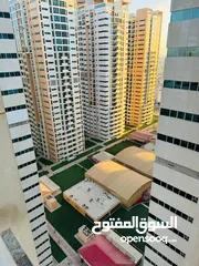  9 Resale in Ajman One Towers, partial sea view, down payment and installments directly with the develo