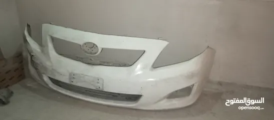  2 طمبون تويوتا كورولا موديل 2010 مع ضو فقط