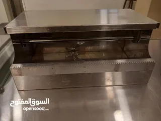  6 عدة مطعم مشاوي استعمال اقل شهر شبه جديد