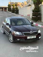  1 سكودا سوبيرب 2015 نخب النخب عداد 90 الف بس شركة