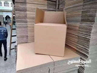  6 كراتين للبيع أحجام 60 ب 50 ب 40