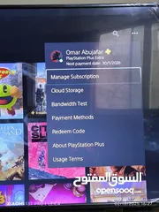  3 PS5 بلايستيشن 5  استعمال خفيف للبيع