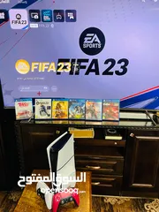  4 Playstation 5 Slim (Blueray)  بلاستيشن 5 سلم