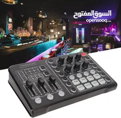  4 كرت صوت للبث المباشر و التيكتوك والتسجيل Live Sound Card with M3