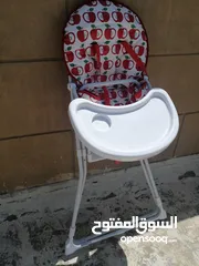  2 كرسي اطفال مستعمل بحاله ممتازه