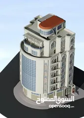  8 العمارة للايجار بالكامل تشطيب لوكس في صنعاء بيت بوس