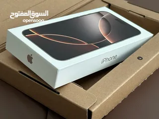  5 iphone 16 pro max ( 256GB ) جديد عربي شرق اوسط