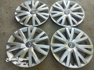 1 طقم طاسات جنط e- golf قياس 16اصلي وكالة للبيع