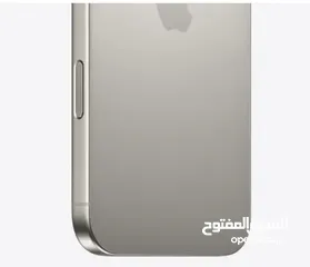  4 iPhone 16 pro max 6.9′′ 256GB Natural Titanium  new condition one month use battery 100% charged 100