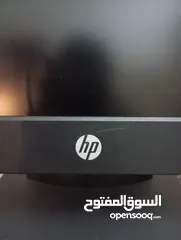  3 شاشة كمبيوتر نوع HP 24 انش full hd بحال الجديد للبيع