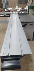  6 صينية حصر 320cm اوتماتيك  عرباية المنيوم  بحالة ممتازة جداً   منجرة / نجارة / حصر / قص / خشب