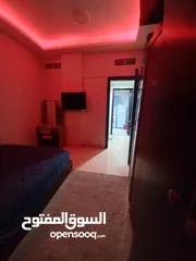  9 غرفه+صاله+ حمامين Furnished apartment with one room, a living room and two bathroom