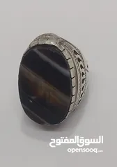  19 خواتم فضه 929 احجار كريمه و أوزان اغلبها خواتم ايرانيه ثقيله..