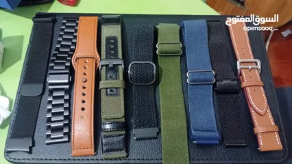  3 samsung galaxy watch 5..  with 8 watch bands