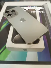  9 iphone 15 pro 256 GB بطاريه 99%  وارد شرق اوسط ( كفاله مطووله)