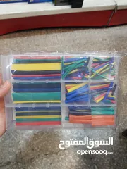  4 هيت شرنك Heat shrink  متوفر 560 قطعة أو 320 قطعة بسعر 5 و 3 دنانير