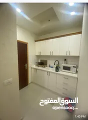  1 شقة مفروشةصغيرة للايجار رفيديا