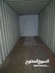  21 حاويات فارغه مستعمله ( كونتينر )  للبيع  في عمان