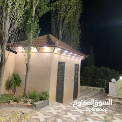 7 مزرعة فخمة خاصة مع فيلا دوبلكس للبيع في أرقى مناطق السلط ام جوزه ، إطلالات ساحرة وخلابة