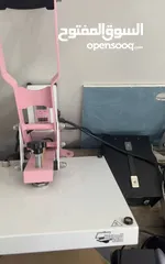  2 مكبس حراري للطباعة على الاقمشة heat press
