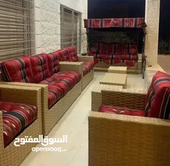  12 عروض على أطقم رتان الخماسي فقط 115 شامل التوصيل داخل عمان والزرقاء