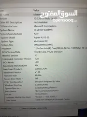  4 Laptop acer window 11pro i5 12th gen