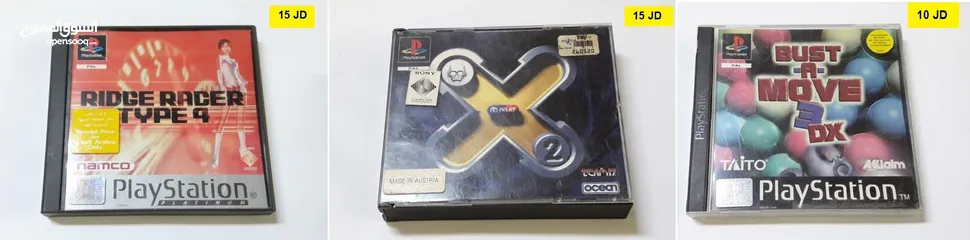 5 Original PlayStation 1 Ps2 Games and others