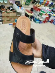  1 شحاطة رجالي طبي جلد طبيعي عراقي