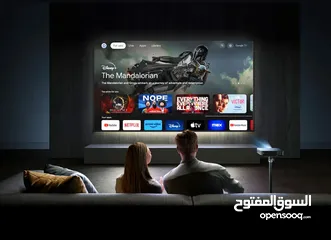  1 TK850i  4K HDR 3000lm Home Theater   ليزري من نوادر Projector with Android TV