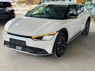  3 كيا EV6 وارد كوريا 2022 فحص كامل كرت ابيض ممشى 70 الف KM استخدام شخصي