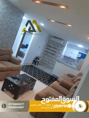  1 شقة مفروشة بالكامل  للإيجار خدمات كاملة في مناوي باشا المساحة 100م