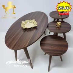 1 طاولات وسط نظام تركي  4 قطع     العرض لفتره محدوده سارع بالطلب