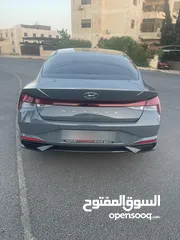  26 هيونداي افانتي 2021 جمرك جديد فحص كامل 7 جيد  وارد كوريا لم تستخدم في الاردن بحالة الوكالة