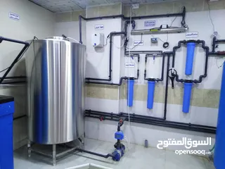  2 تجهيز محطات المياه وفلاتر المياه بأحدث التقنيات والمعدات الحديثة ومصنع كاسات الماء تعبئة وتغليف
