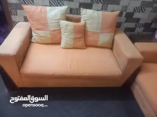  4 ثلاجتين وغساله فل وطقم كورنر بحاله جيده جدا