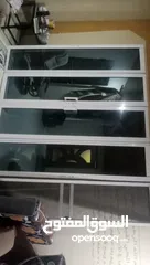  6 باب المنيوم سحاب دبل قلاس مع مناخل شبه الوكاله ولا شخط