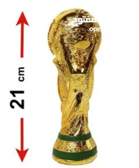  1 كأس العالم 21 سم فقط 12 دينار !متوفر عدة أحجام