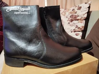  1 Sanders original black leather boot