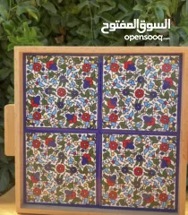  7 خزفيات اطقم صواني اكواب